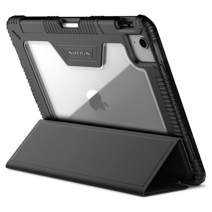 Bild 4, NILLKIN iPad Air 2025-2020 Tri-Fold Fodral Svart