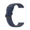 Silikon Armband För Smartwatch (20 mm) - Midnight Blue