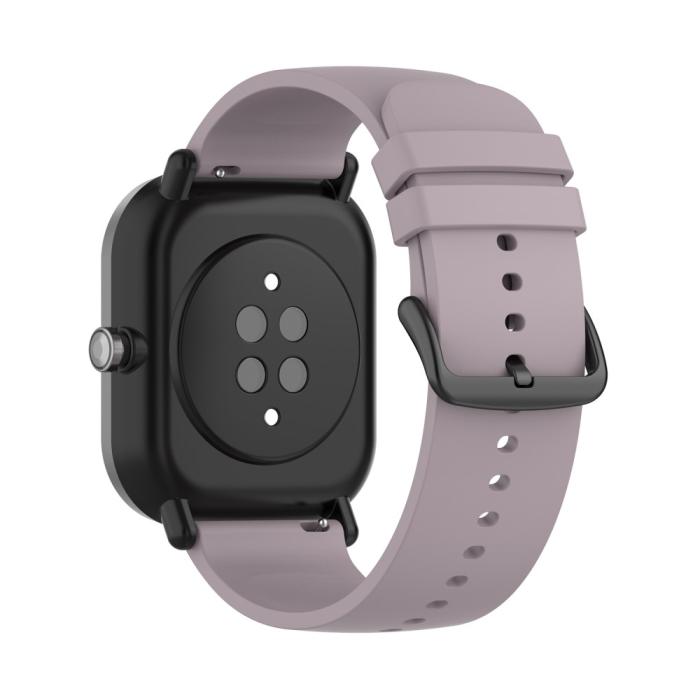 Bild 1, Silikon Armband För Smartwatch (20 mm) - Violett