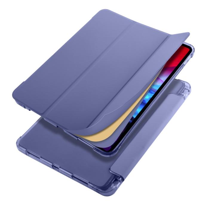 Bild 2, iPad Pro 12.9 Fodral Tri-Fold Pennhållare Lila