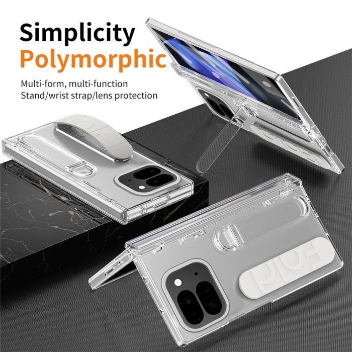 Bild 2, Google Pixel 10 Pro Fold Skal Kickstand Transparent