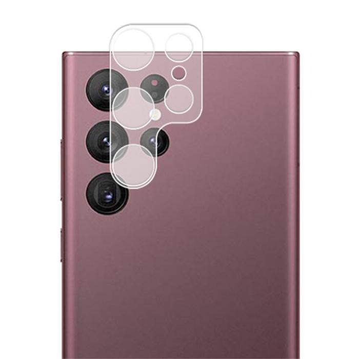 Bild 1, AMORUS Samsung Galaxy S23 Ultra Linsskydd Härdat Glas