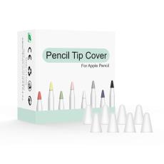 8-PACK Apple Pencil 1/2/Pro Spetsskydd / Tip Cover Vit