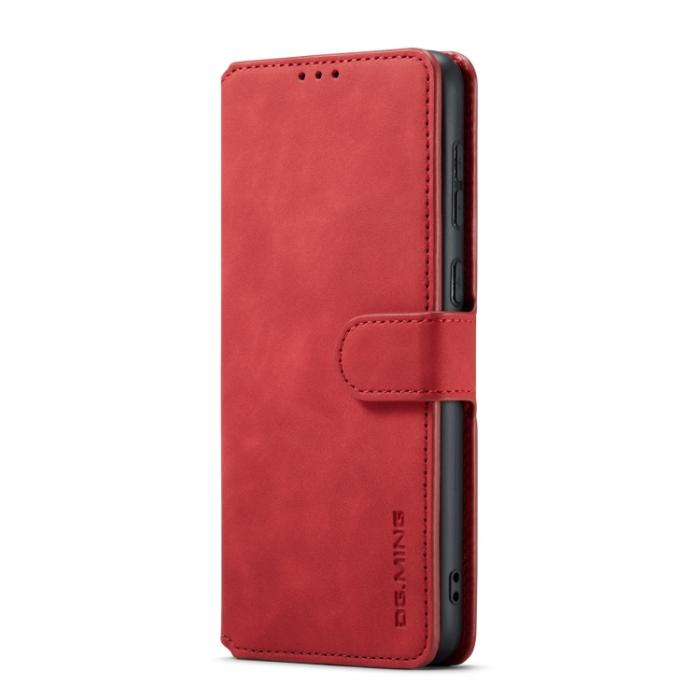 Bild 2, DG.MING Samsung Galaxy A33 5G Fodral Retro Röd