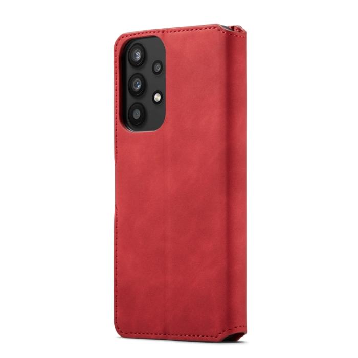 Bild 3, DG.MING Samsung Galaxy A33 5G Fodral Retro Röd