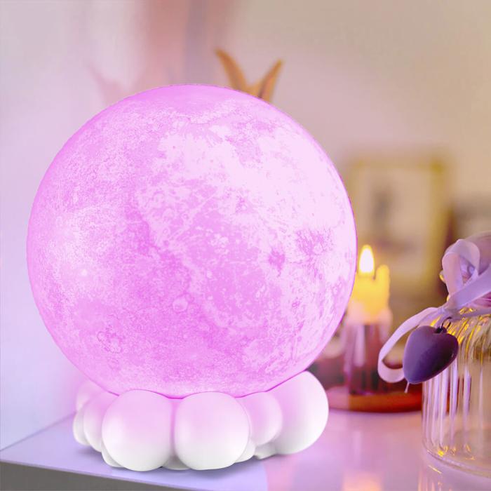Bild 3, MOB Högtalare Moony Globe Multicolor med Belysning