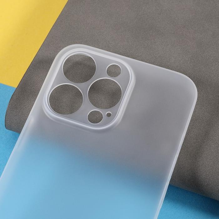 Bild 5, iPhone 13 Pro Max Skal Ultra Tunn Frostad Vit