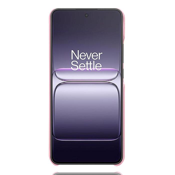 Bild 5, OnePlus Nord CE5 Läderbelagt Skal Med Kortfack Roséguld