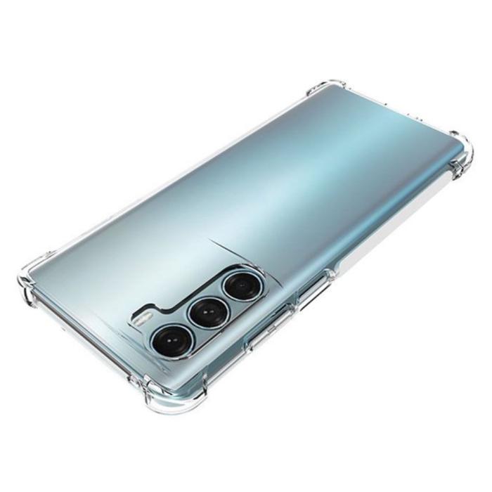 Bild 2, Motorola Moto G200 Skal Shockproof TPU Transparent