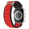 Apple Watch 42/44/45/49 mm Armband Alpine Pro Loop Svart/Röd