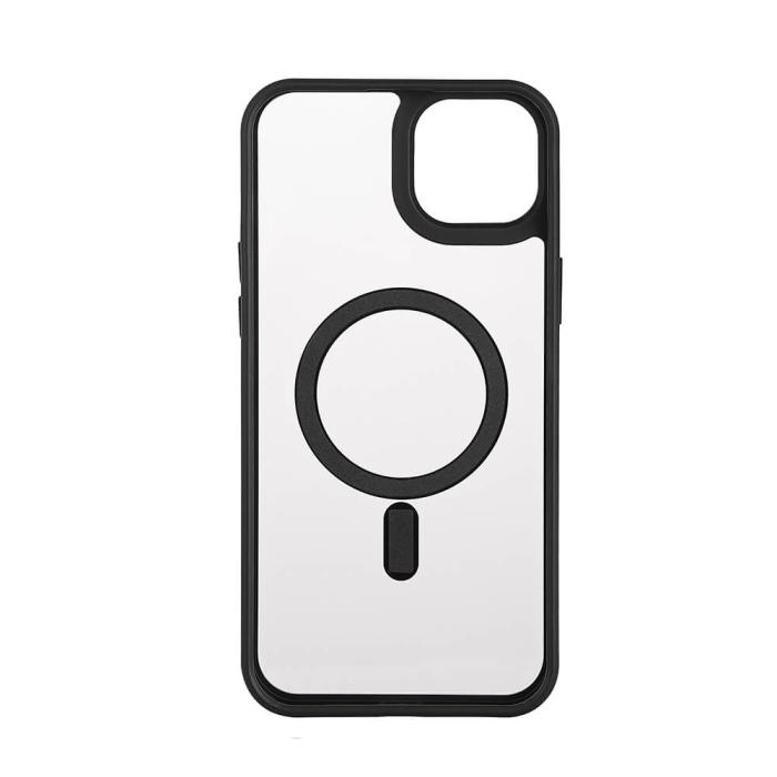 Bild 3, ONSALA iPhone 15 Plus Skal Bumper MagSafe Svart/Transparent