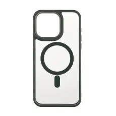 ONSALA iPhone 15 Pro Max Skal Bumper MagSafe Gr&ouml;n/Transparent