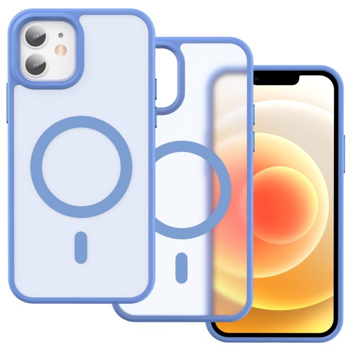 Bild 2, ColorPop iPhone 12/12 Pro Skal CH MagSafe Matt Ljus Lila