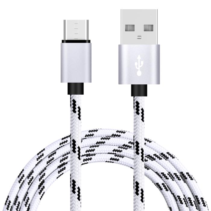 Bild 1, 2 Meter - USB-C Quick Charge Laddare / Kabel - Välj Färg!