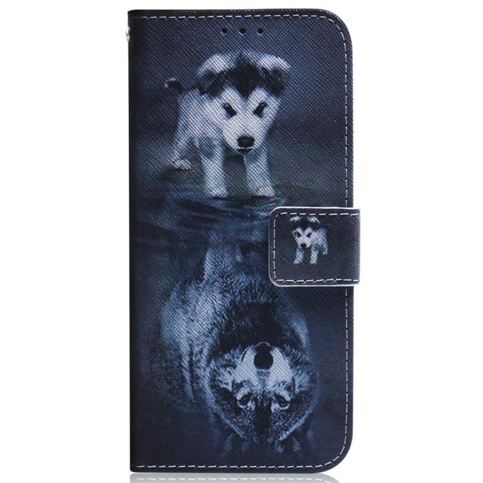 Bild 6, Xiaomi Redmi 15C Fodral Med Tryck Hund / Varg