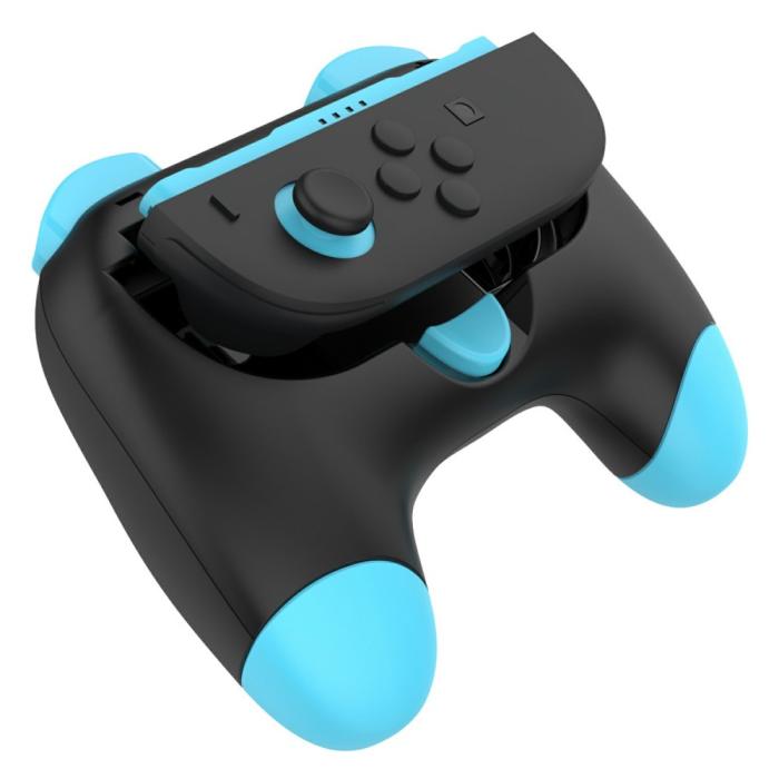 Bild 3, DOBE 2 st Nintendo Switch 2 Joy-Con Grip Röd / Blå