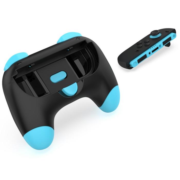 Bild 4, DOBE 2 st Nintendo Switch 2 Joy-Con Grip Röd / Blå