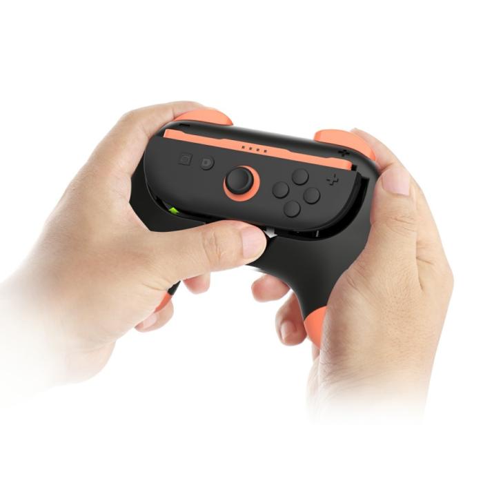 Bild 6, DOBE 2 st Nintendo Switch 2 Joy-Con Grip Röd / Blå
