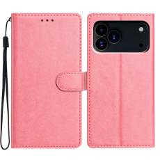 iPhone 17 Pro Max Fodral L&auml;der Ros&eacute;guld