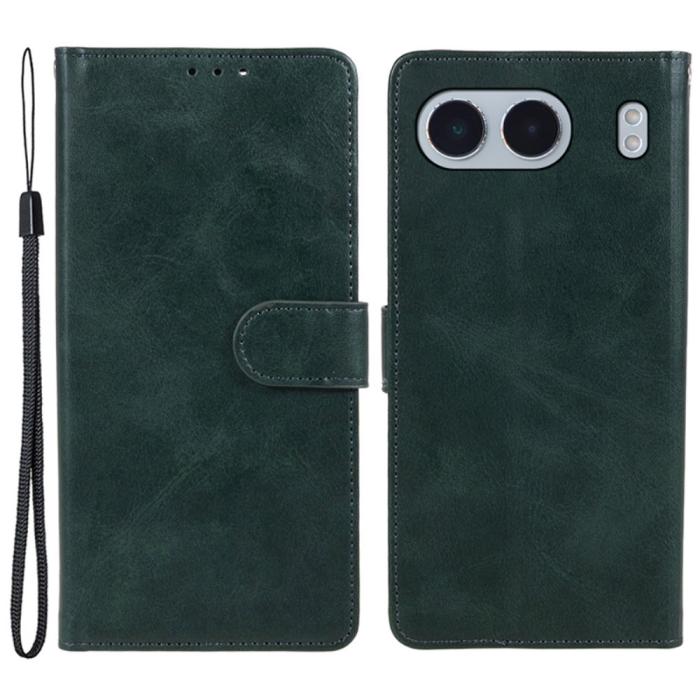 Bild 1, OnePlus Nord 4 Fodral Läder Grön