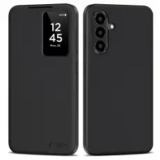 Tech-Protect Samsung Galaxy A26 5G / A17 Fodral L&auml;der Svart