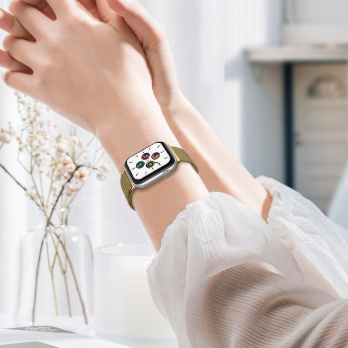 Bild 6, ColorPop Milanese Loop Metall Armband Apple Watch 38/40/41 mm