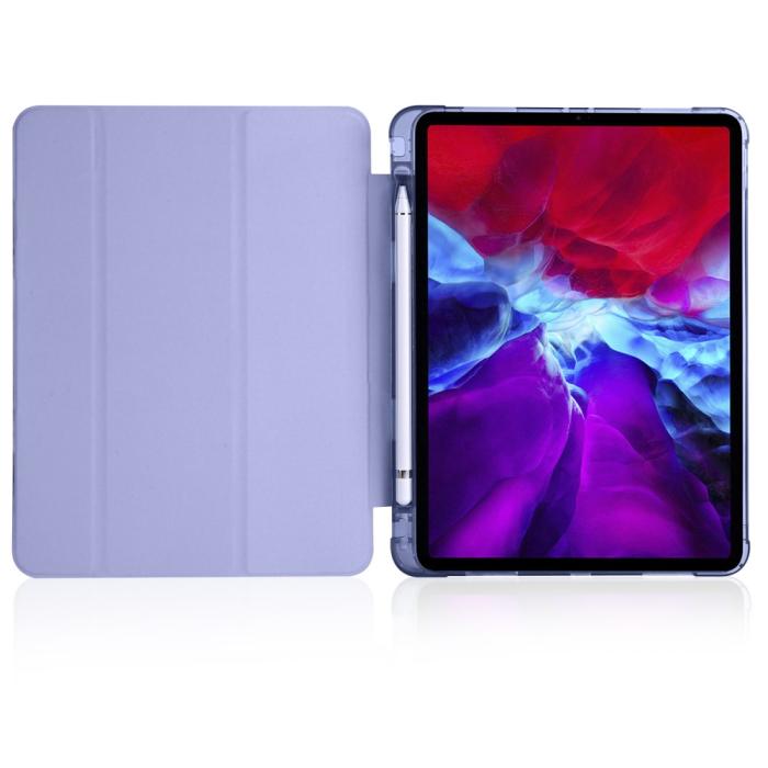 Bild 4, iPad Pro 12.9 Fodral Tri-Fold Pennhållare Lila