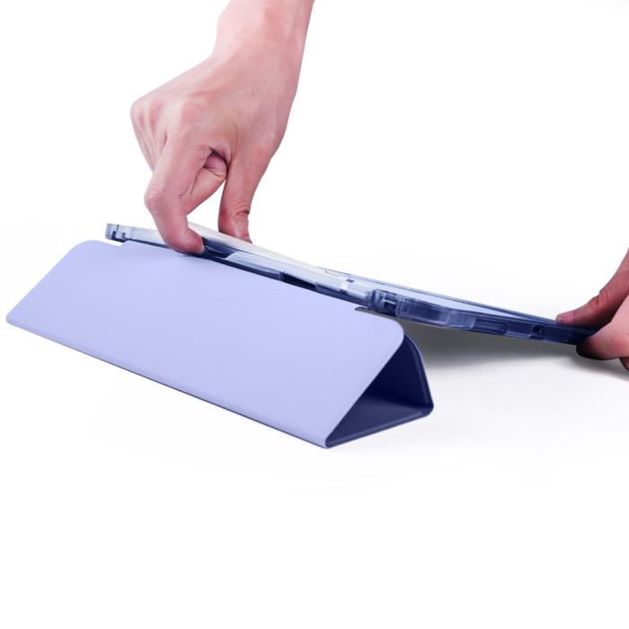 Bild 5, iPad Pro 12.9 Fodral Tri-Fold Pennhållare Lila