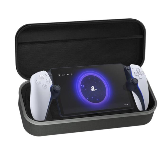Bild 5, AOLION Sony PlayStation Portal Skyddsfodral Reseväska Grå