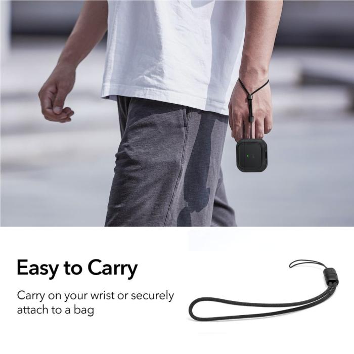 Bild 6, ESR AirPods 4 Skal MagSafe Orbit HaloLock Svart