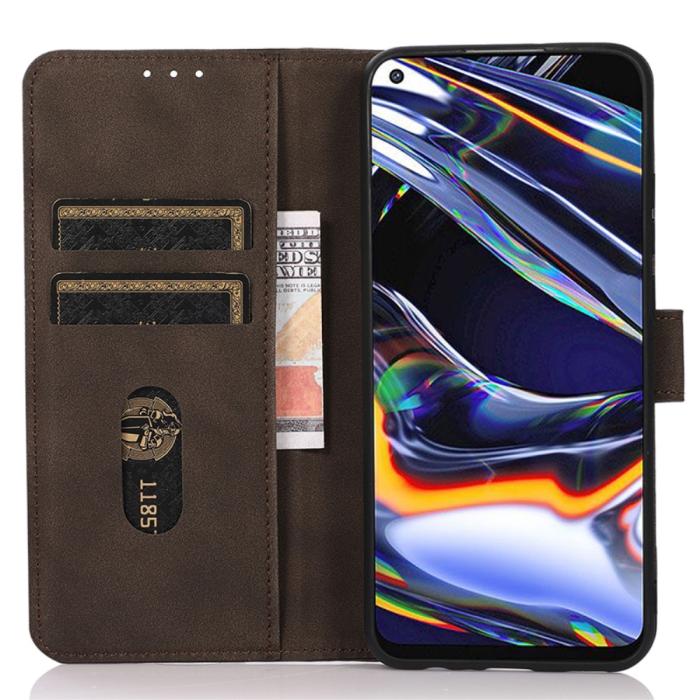 Bild 3, KHAZNEH Galaxy A35 5G Fodral Matt Läder Brun