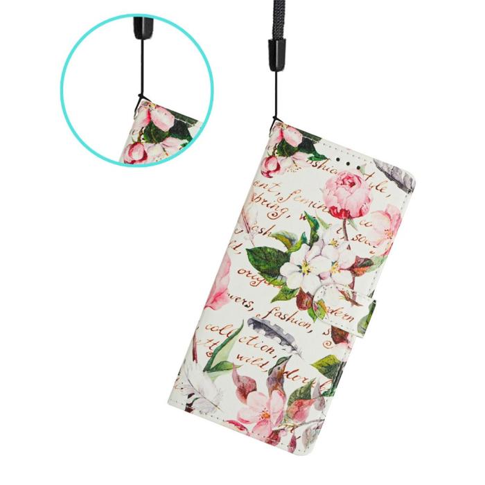 Bild 5, Samsung Galaxy A37 5G Fodral Med Tryck Blommor
