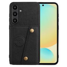 Galaxy A56 5G/A36 5G Skal L&auml;der Med Kortfack Och Magnet