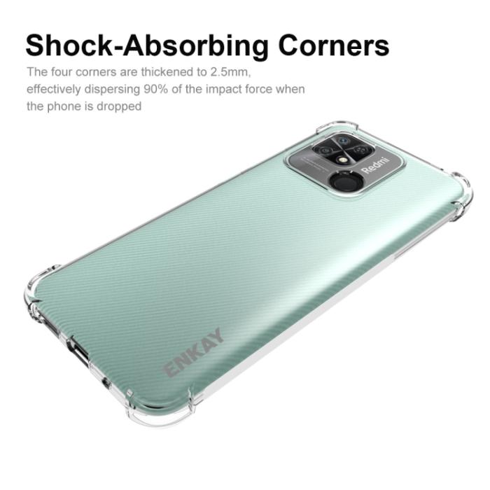 Bild 3, ENKAY Xiaomi Redmi 10C Skal Shockproof Transparent