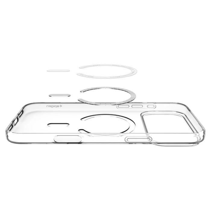 Bild 4, Spigen iPhone 18 Pro / 17 Pro Skal MagSafe Liquid Crystal
