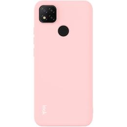 IMAK Xiaomi Redmi 9C Skal Skin Touch Ljus Rosa