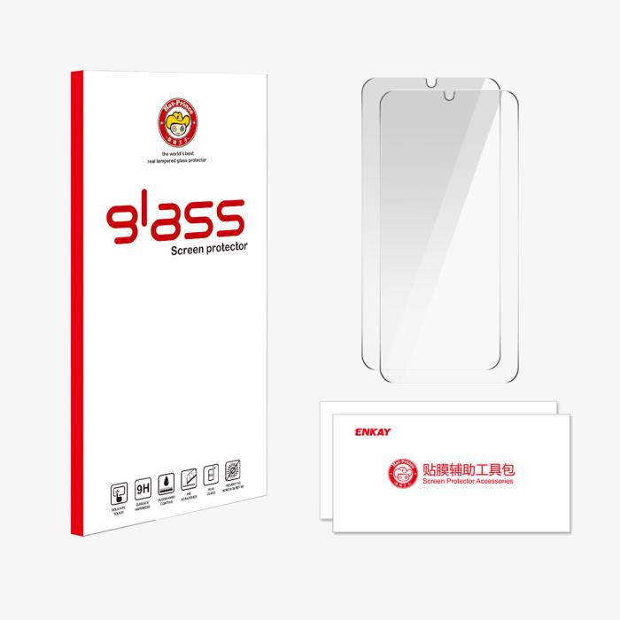 Bild 6, ENKAY Honor X5c Plus 2-PACK Skärmskydd Härdat Glas