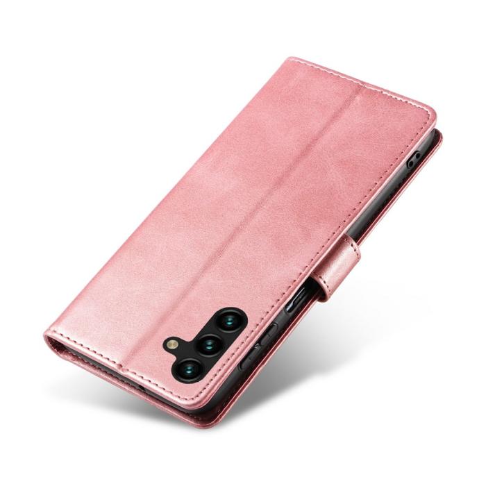 Bild 4, Samsung Galaxy S26 Fodral Läder Roséguld