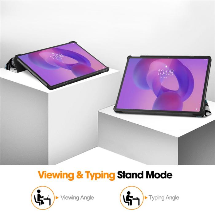 Bild 5, Lenovo Idea Tab Pro Fodral Tri-Fold Graffiti