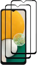 2-Pack Motorola Moto E14 Heltäckande Skärmskydd i Härdat Glas
