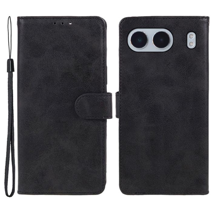 Bild 1, OnePlus Nord 4 Fodral Läder Svart