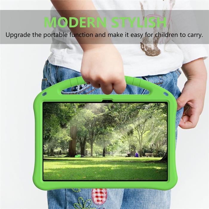 Bild 6, Galaxy Tab S10 FE Plus EVA Skal För Barn Grön