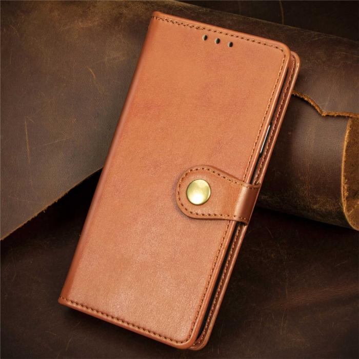 Bild 5, Samsung Galaxy A23 5G Fodral PU Läder Brun