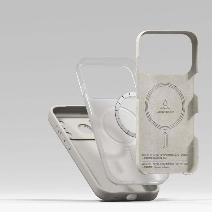 Bild 6, Ringke iPhone 17 Pro Skal MagSafe Silikon Stone