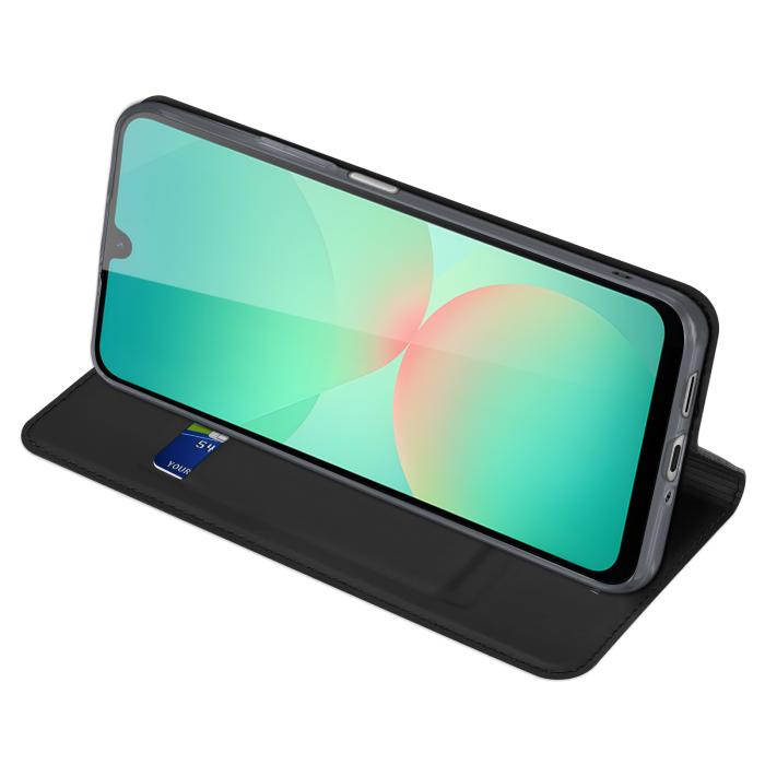 Bild 4, DUX DUCIS Samsung Galaxy A27 5G Fodral Skin Pro Läder Svart