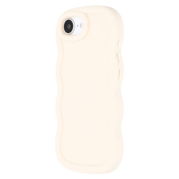 Bild 4, iPhone 17e / 16e Mobilskal Wavy Off White