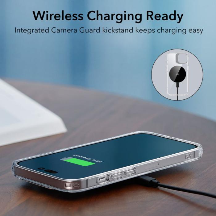 Bild 3, ESR iPhone 14 Pro Max Skal Classic Kickstand Transparent