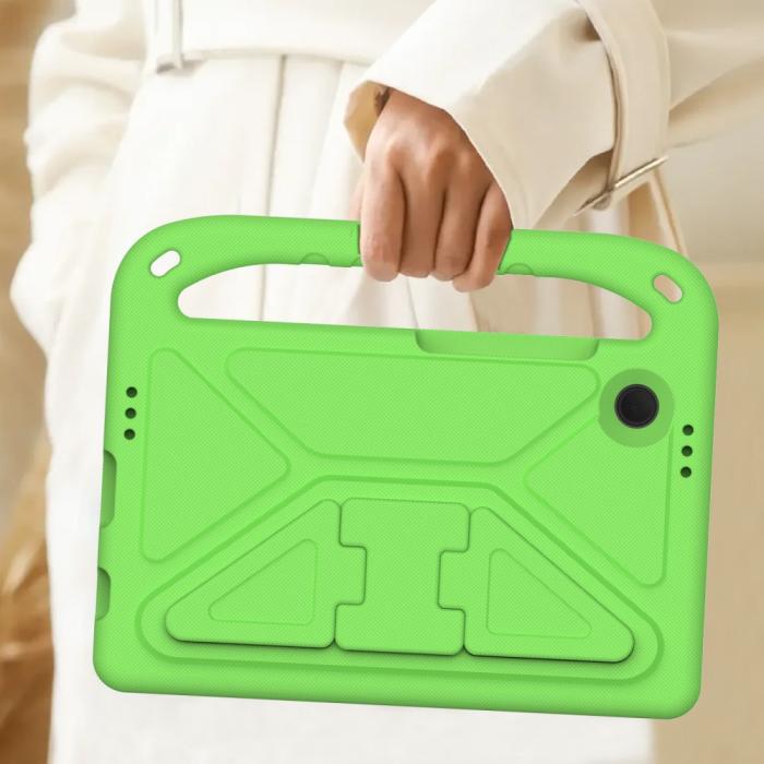 Bild 6, Samsung Galaxy Tab A9 Skal EVA Kickstand Grön