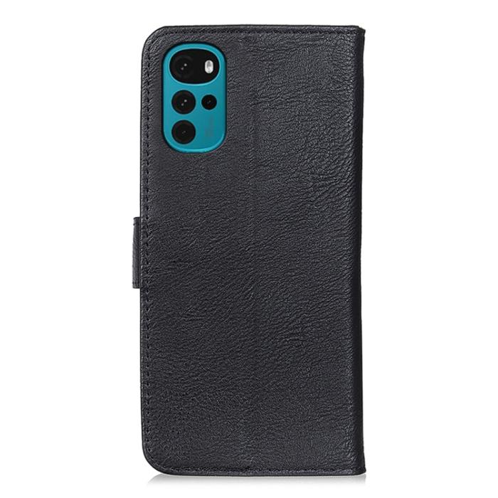 Bild 3, KHAZNEH Motorola Moto G22 Fodral Läder Svart