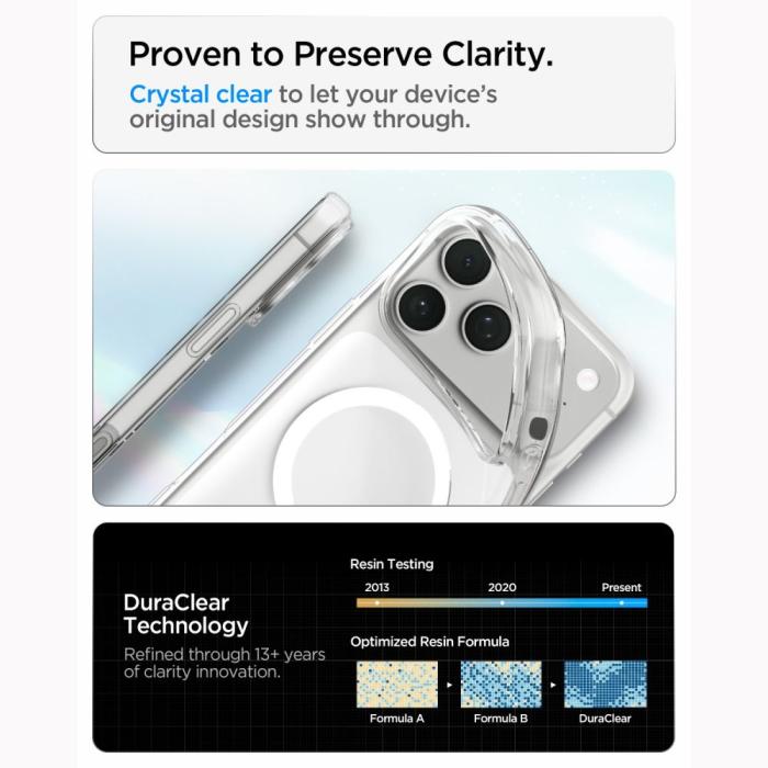 Bild 6, Spigen iPhone 18 Pro / 17 Pro Skal MagSafe Liquid Crystal